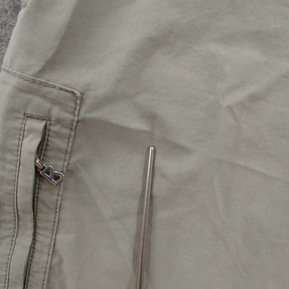Bogner Shorts Mens 30 Gray Cargo Golf Stretch  Cargo Utility Bermuda